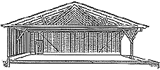 Picture of building framing