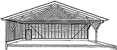 Picture of building framing