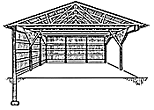 Picture of building framing