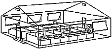 General layout of building